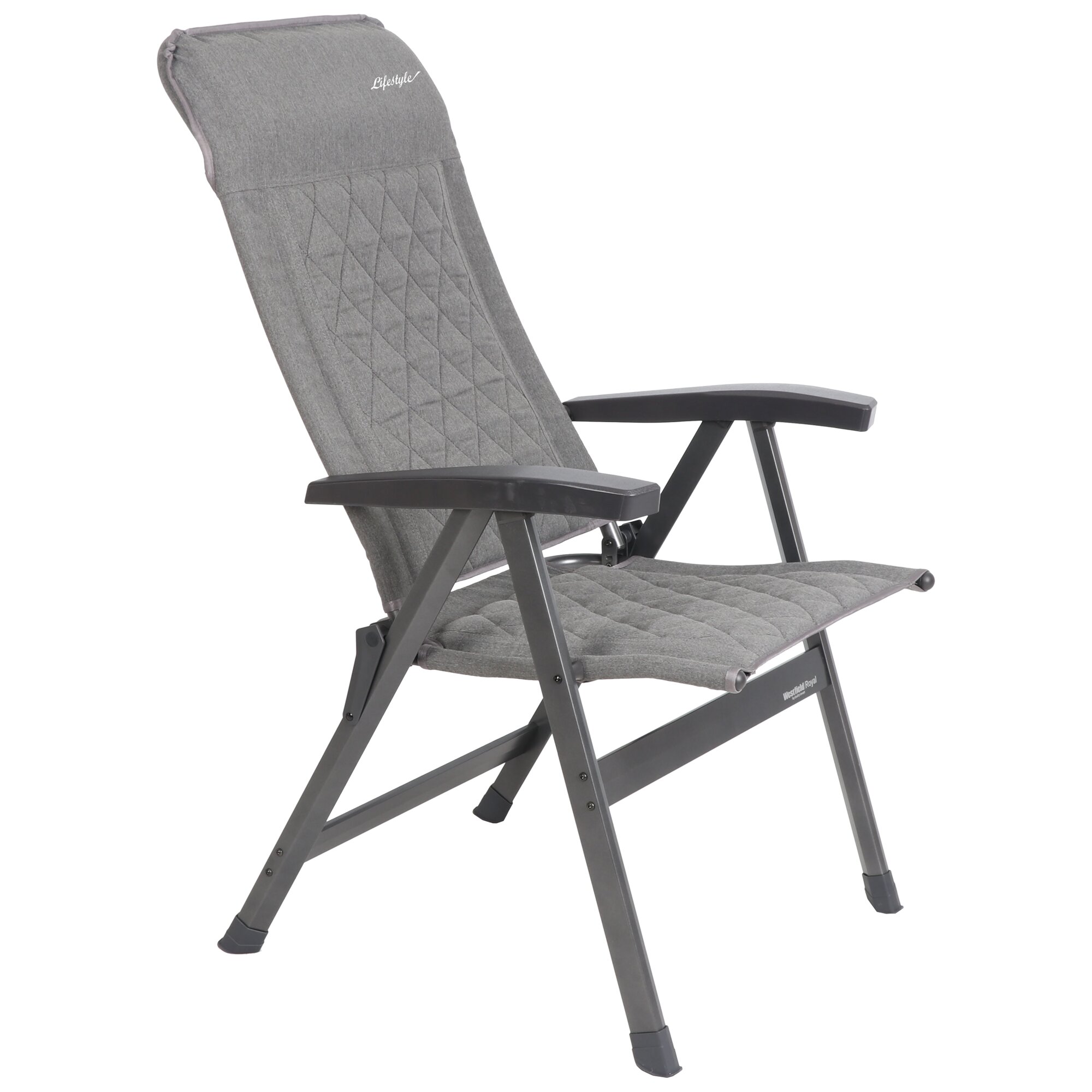 Westfield Campingstuhl ADVANCER LIFESTYLE, grau, Polyacril-Faser