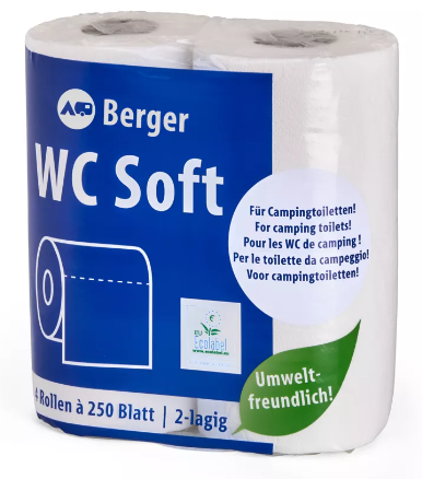 Berger Toilettenpapier Soft 4er