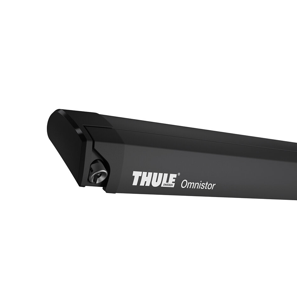 Thule Dachmarkise 6300, 3,25m, Mystic Grau, Gehäuse anthrazit, Kappen schwarz