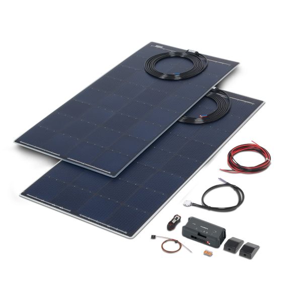BÜTTNER Dometic Solar-Komplettanlage Flat Light, 150 Wp, MT SM 150 FL