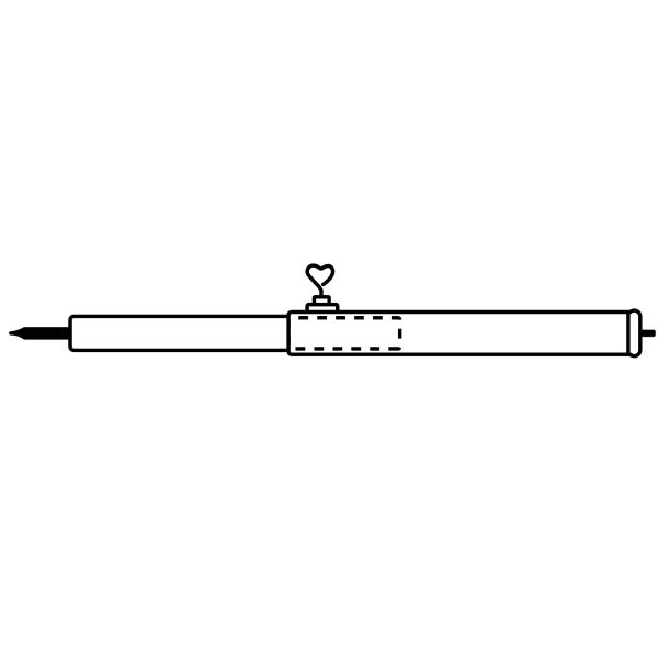  Aufstellstange variabelb Stahl ø22mm / 165-250cm 