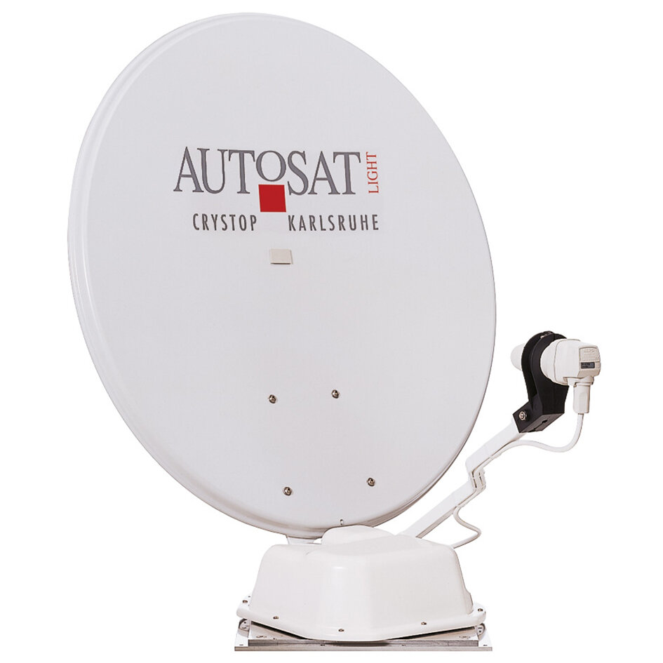 Crystop Sat-Anlage AutoSat Light S Digital Twin, weiss