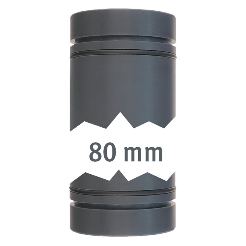 Lilie Rohrstecksystem LILIE GrauGELB®, 8 cm