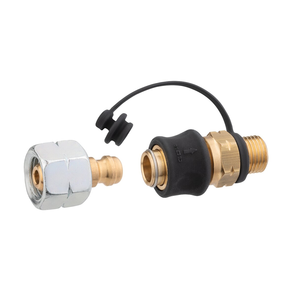 GOK Steckkupplung Set Typ SKU-QR, G 1/4 LH-KN x SKU und STN x G 1/4 LH-ÜM
