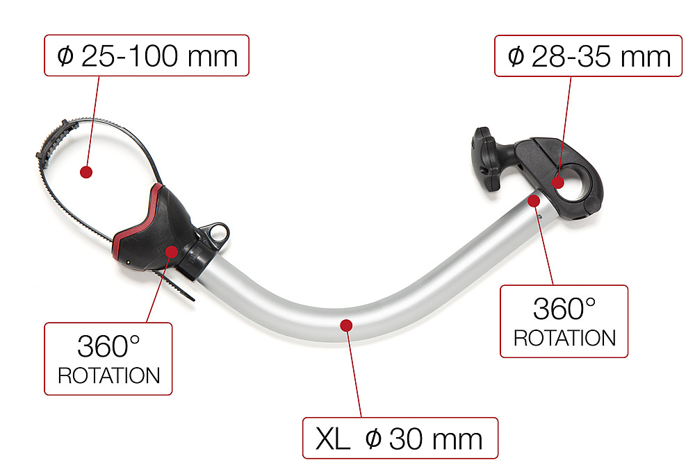 Fiamma Fahrradhalter Bike-Block Pro S3 / 385-420mm