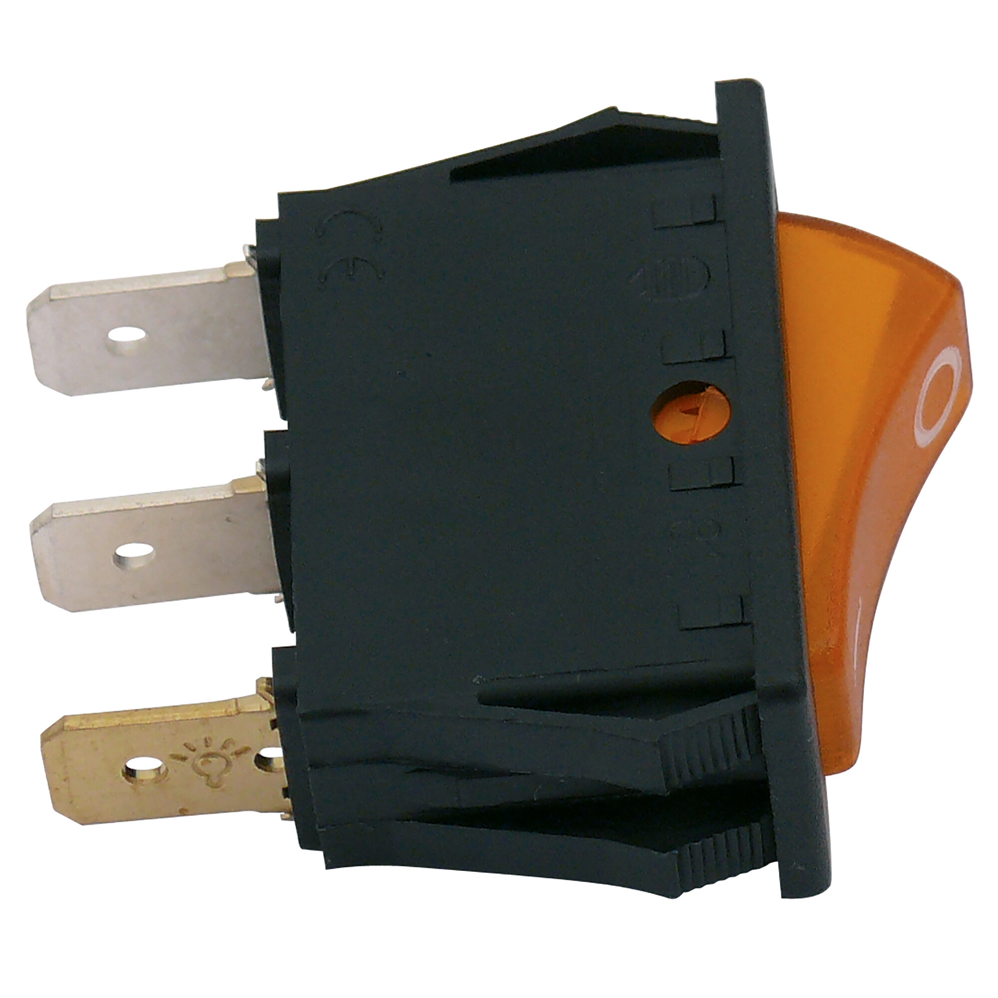 Dometic Wippschalter beleuchtet orange für Zündgerät