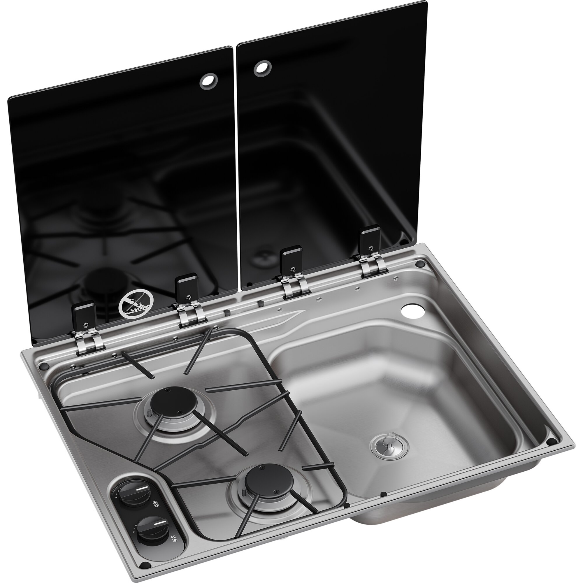 Dometic Kocher-Spülenkombination Dometic CVC1600G