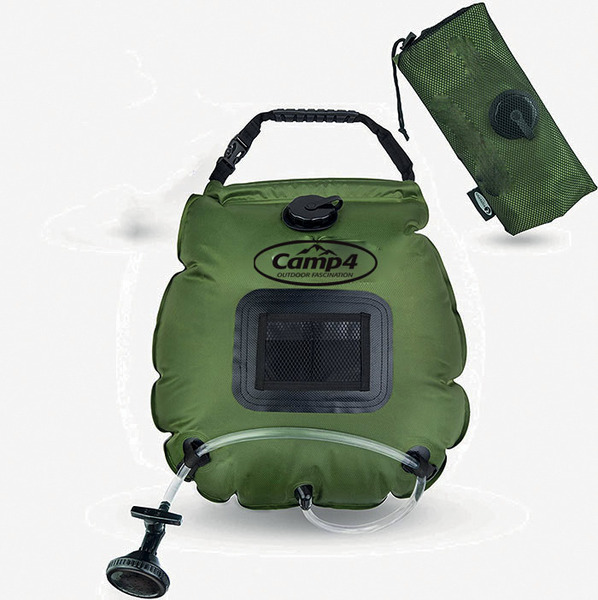 Camp4 Solardusche mit Temperaturanzeige 20l