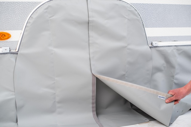 Hindermann Caravan Radkastenabdeckung LMC 1-Achser