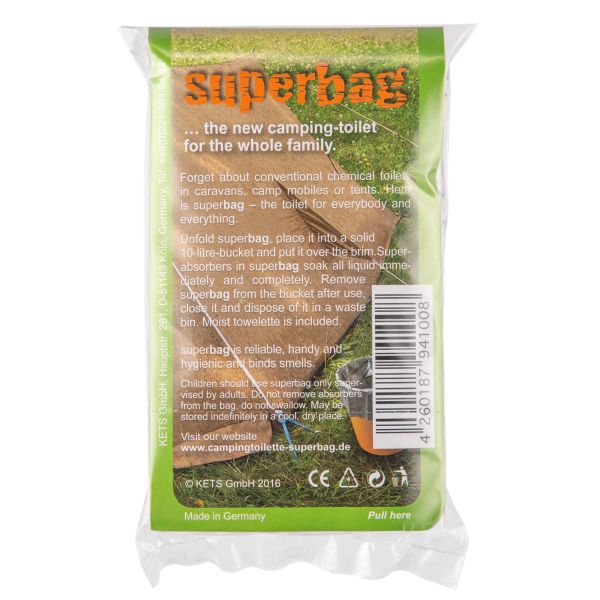 Superbag Campingtoiletteneinlage