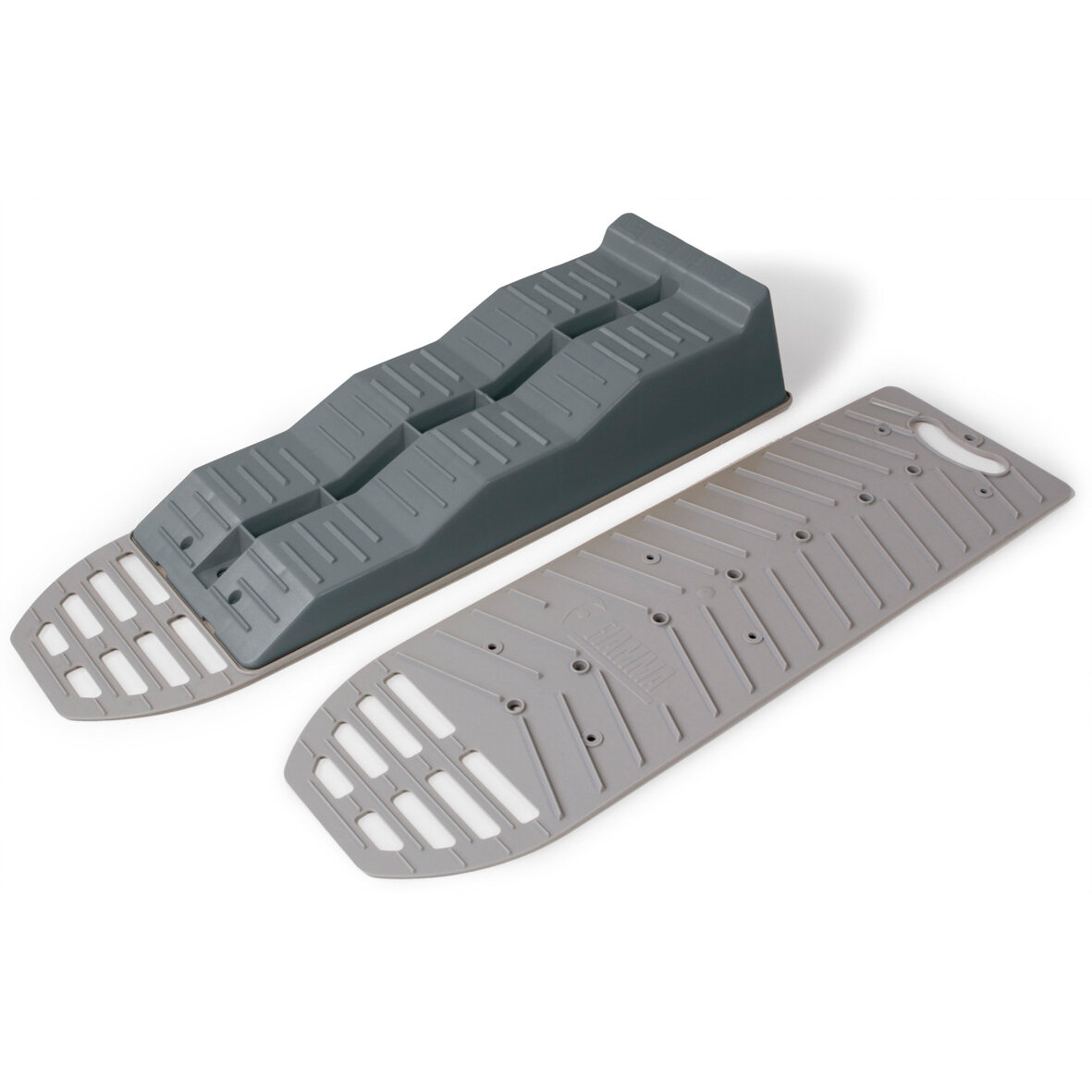 Fiamma Auffahrhilfe Level-Plate 69x21cm, weiss