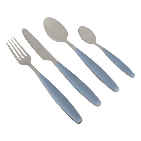 Gimex Besteckset, blau, 16-teilig