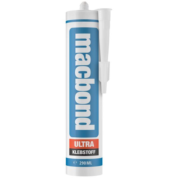 Klebstoff macbond ultra, schwarz, 290 ml