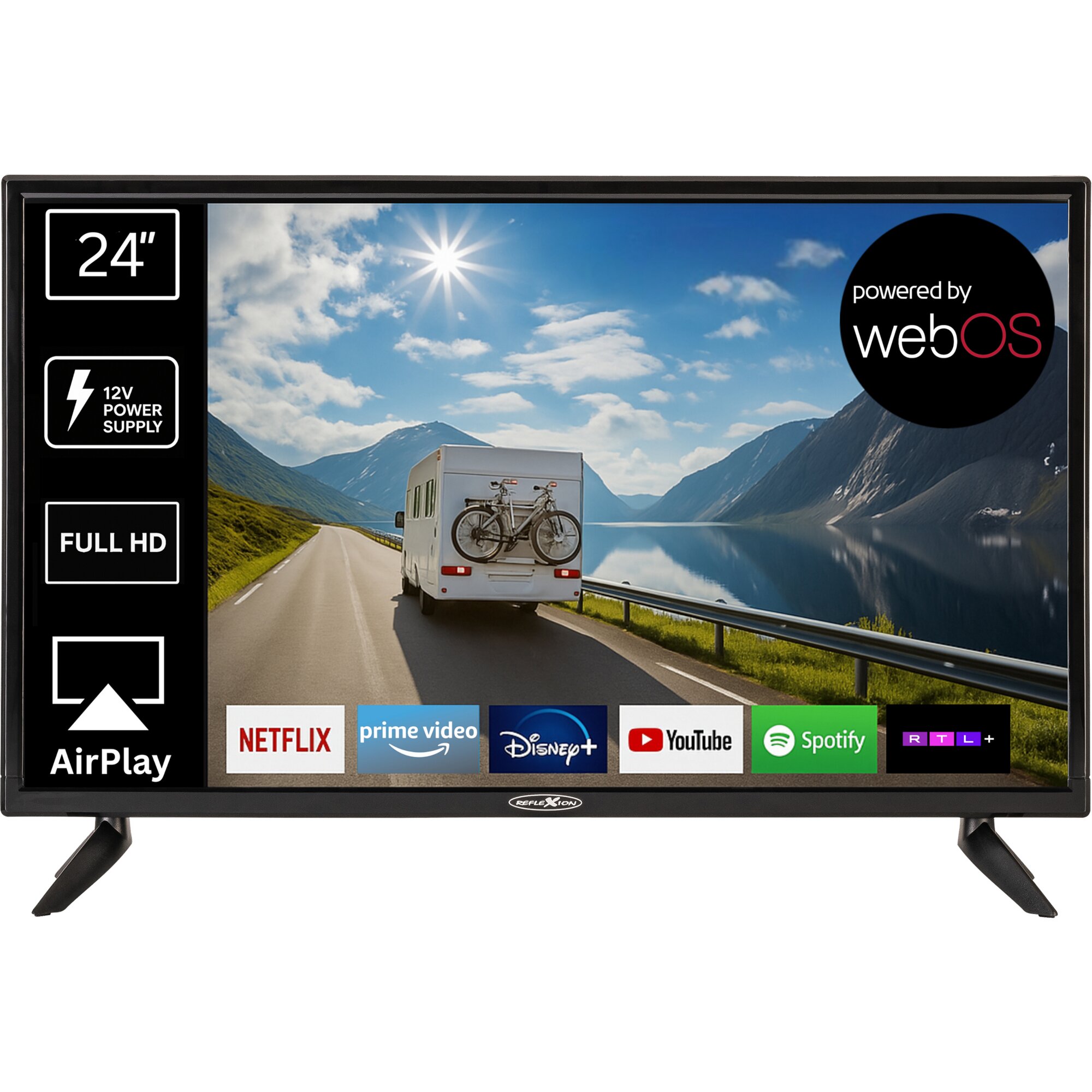 Reflexion TV Reflexion LED24iBT, 12 / 24 Volt