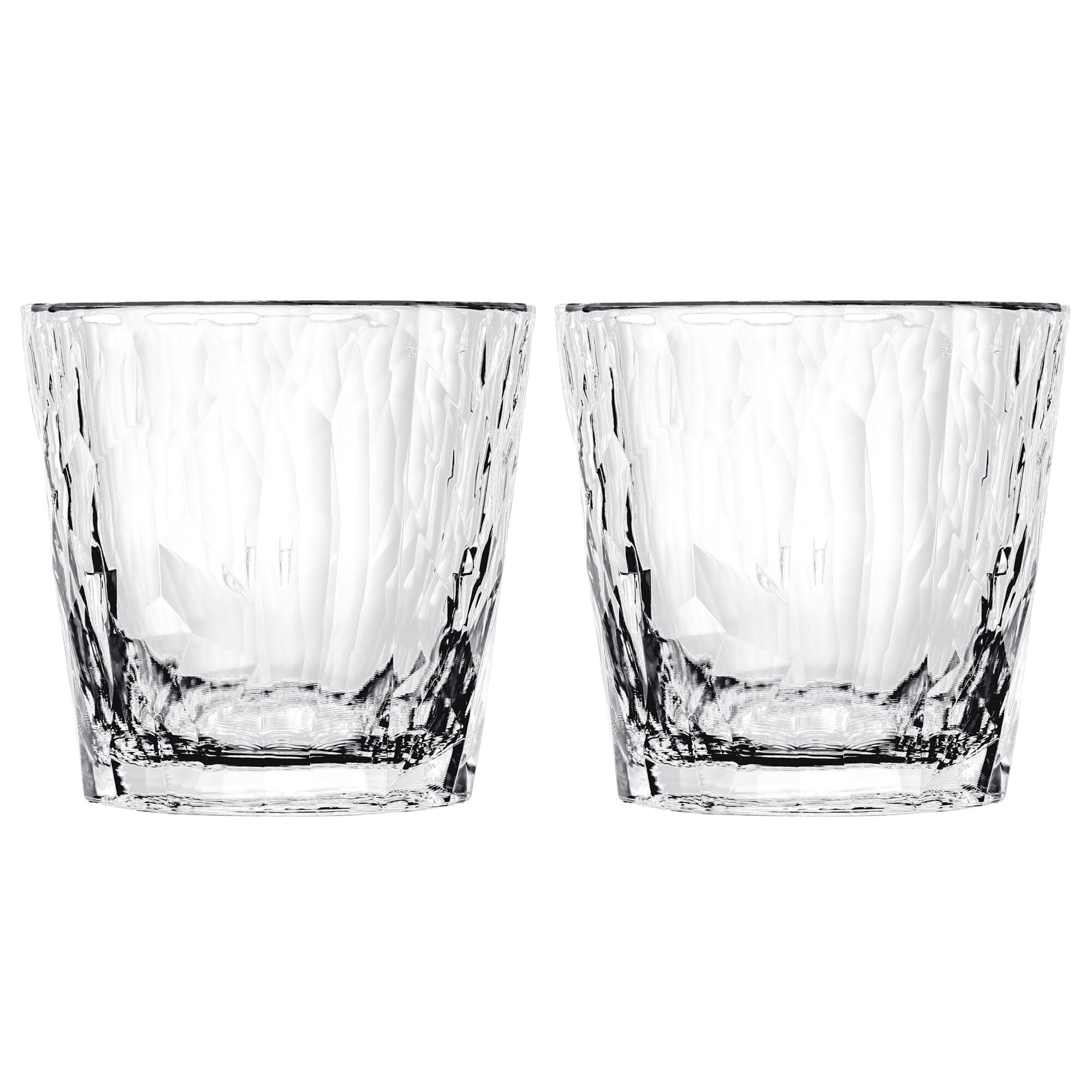 Koziol Trinkglas Superglas CLUB, Trinkglas, 250 ml, 2er Set, CLUB No. 22