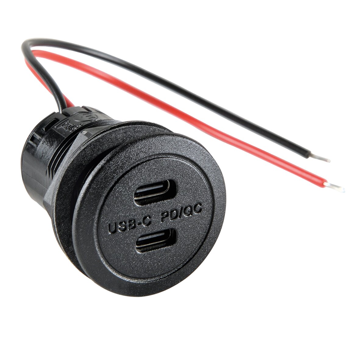 Einbausteckdose USB-C 12 – 24 V DC