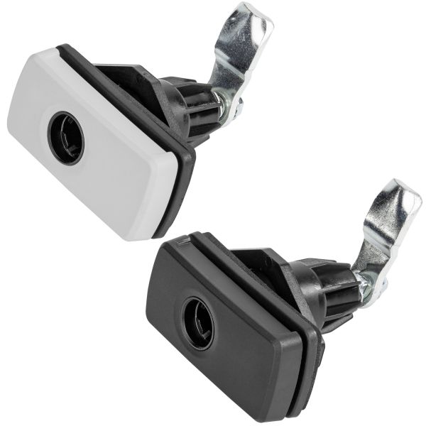 Drehspannverschluss Slim Line STS, schwarz, SB-verpackt