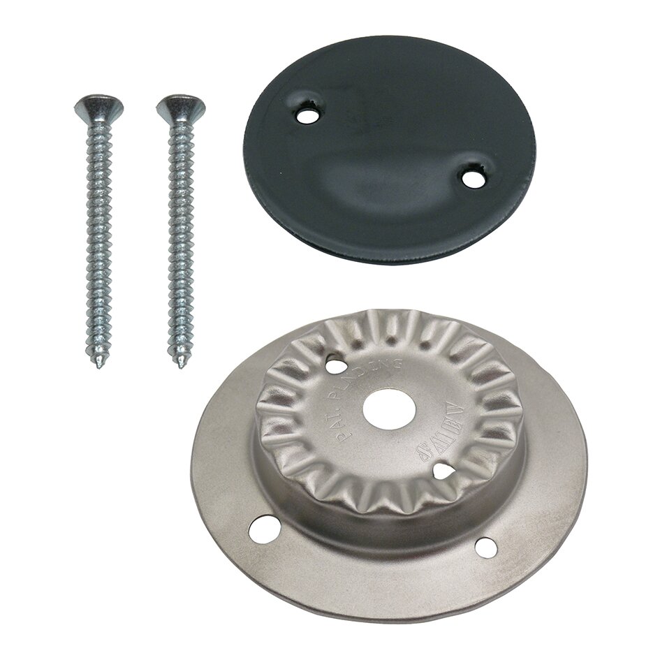 Kit Brennerkorpus, mit 2 Löchern und Brennerdeckel emailliert ø 4,5 cm für Domet