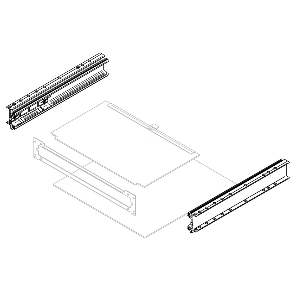 Thule Montagerahmen Thule Slide-Out V18 550