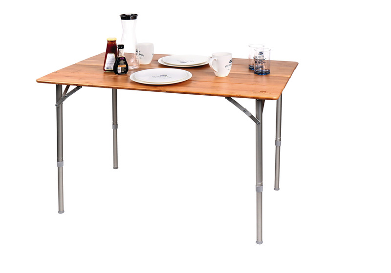Holiday Travel Campingtisch Bambus 100x65cm
