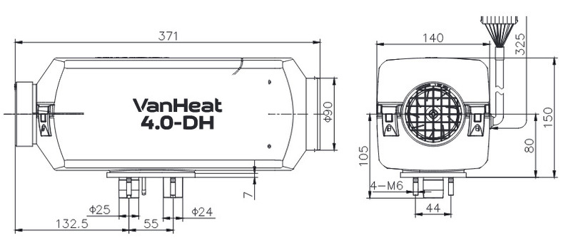 Carbest Diesel Standheizung VanHeat 4.0-DH