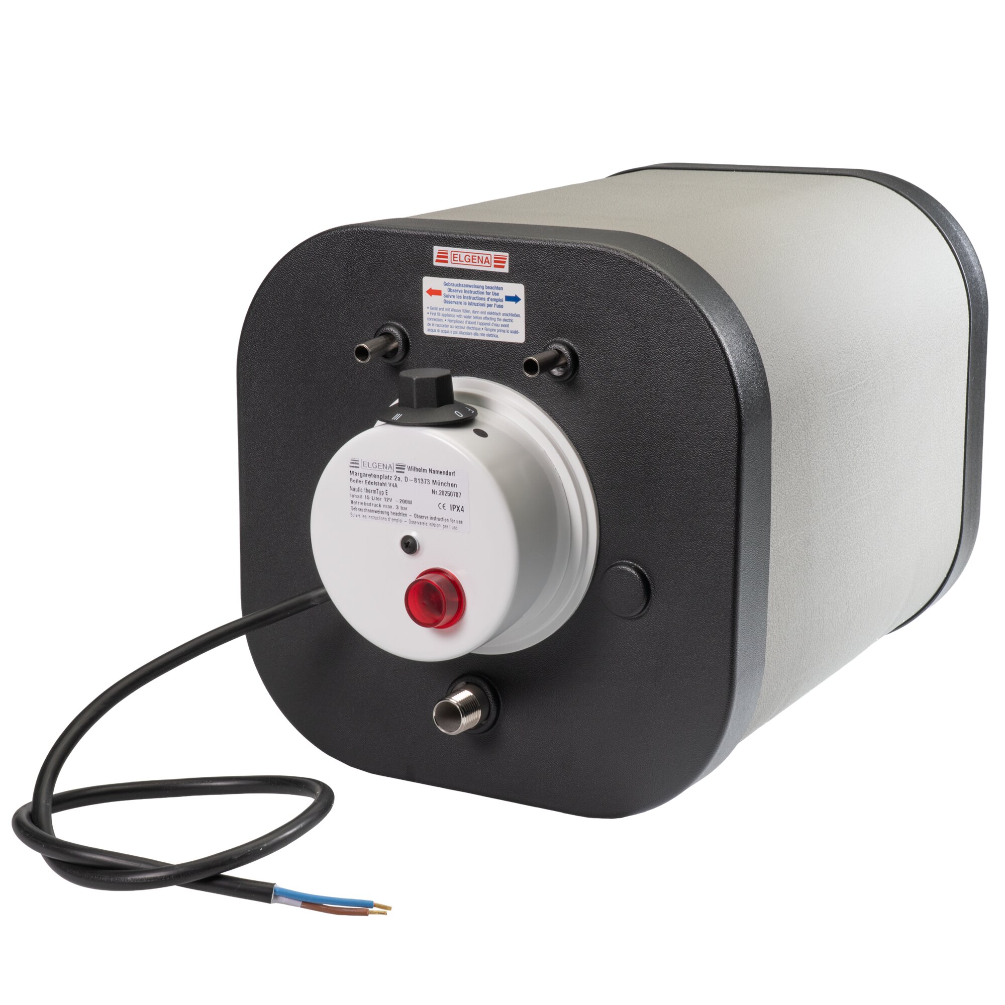 Elgena Druckfeste Warmwassersysteme, 15 l, 230 V, Nautic Therm