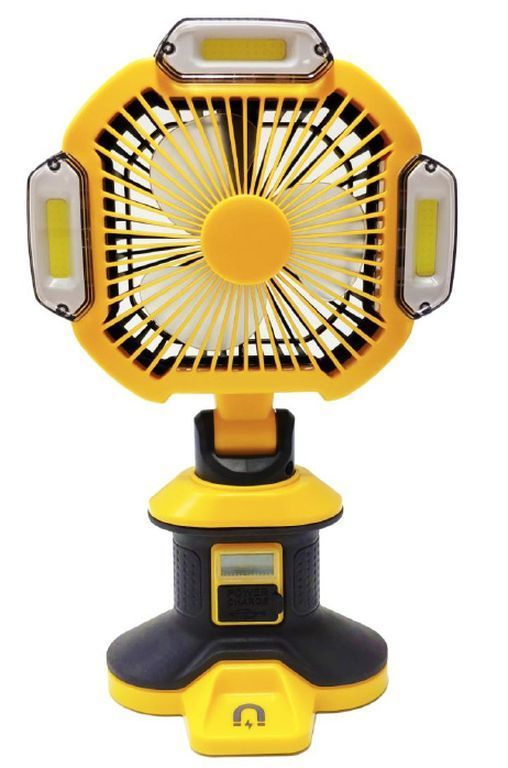 Campingfox LED Arbeitsleuchte mit Ventilator