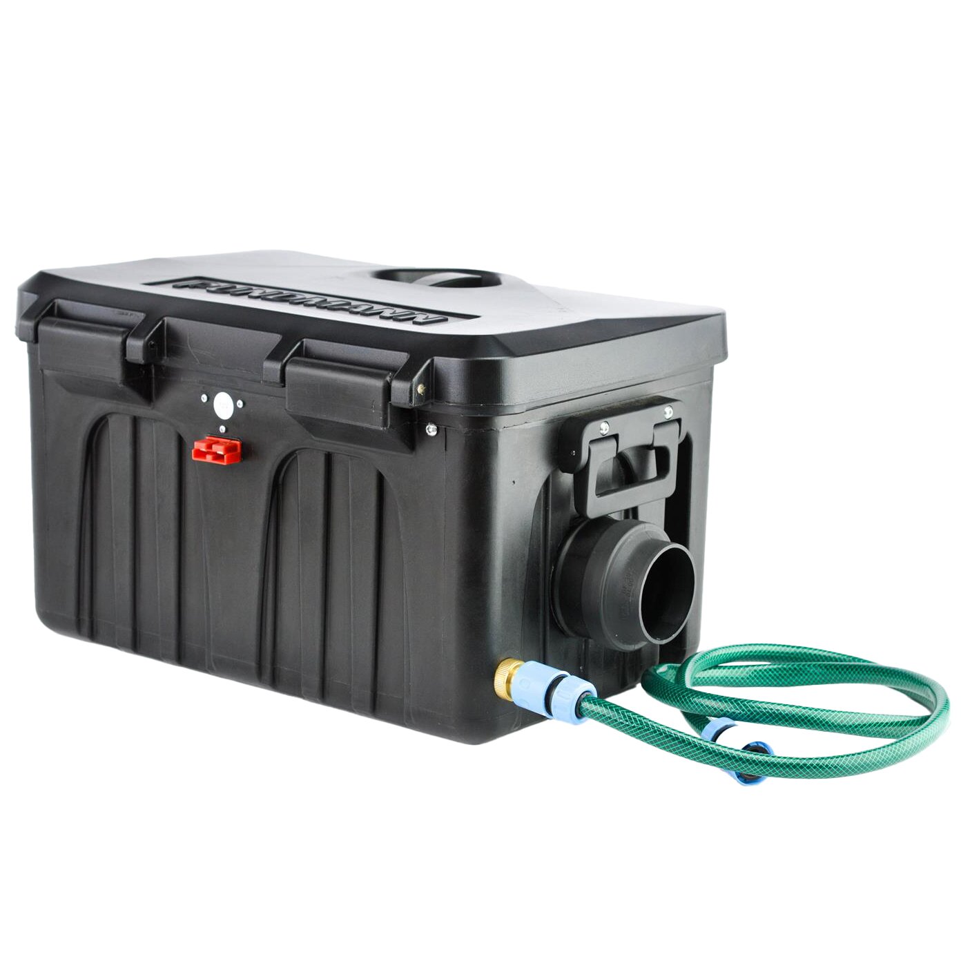 Pundmann Mobiler Warmwasserboiler 6 l, mit Warmluftanschluss, 12 V / 200 W