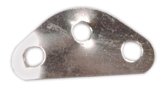 Berger Schnurspanner 3-Loch Alu ø5.3mm / 10er