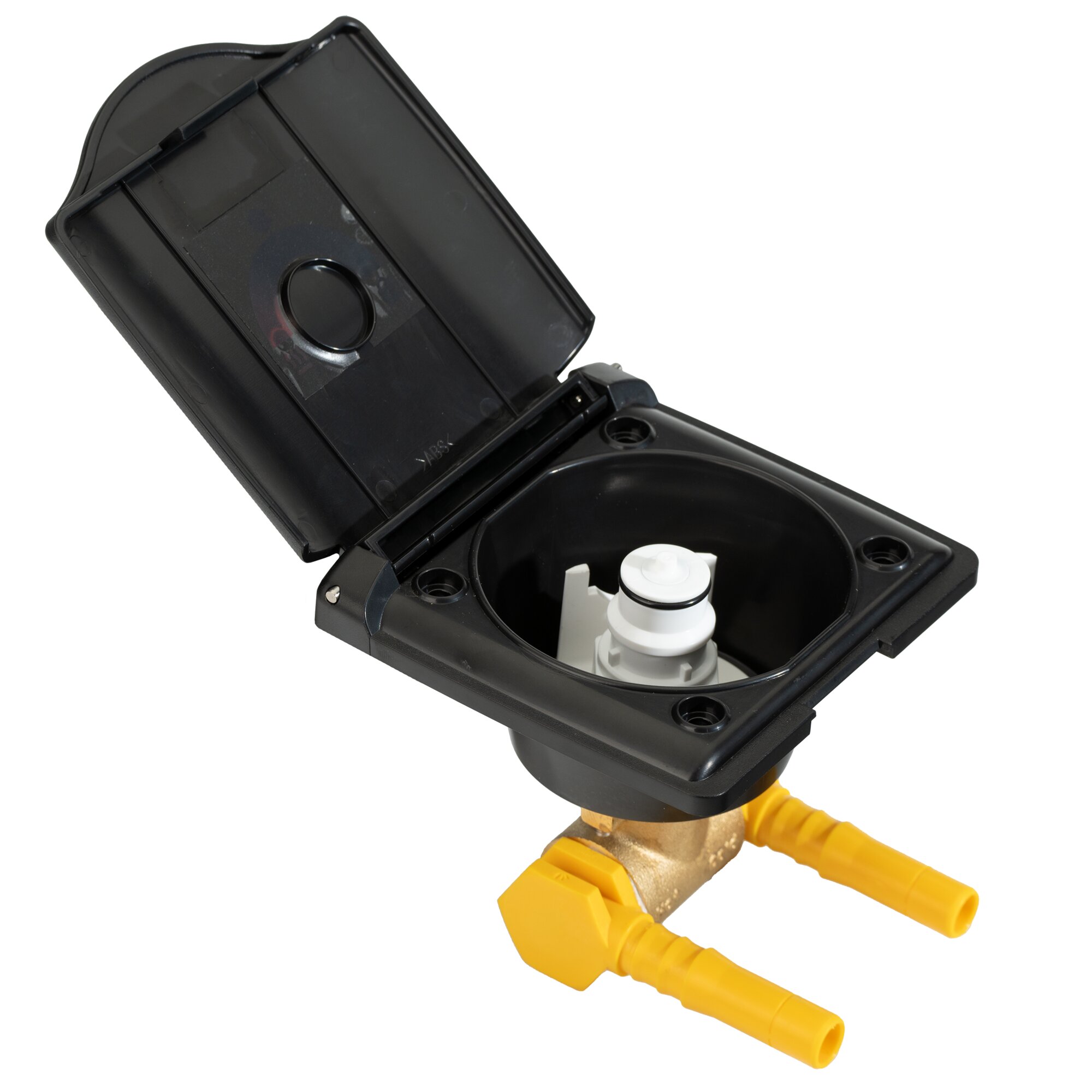 Lilie Duschanschluss aussen ø 12 mm, schwarz