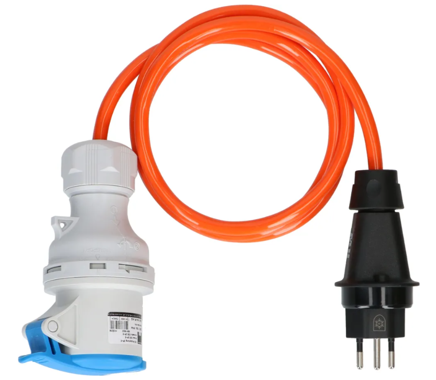 Max Hauri CEE Adapterkabel 1.5m mit CH-Stecker Typ 13