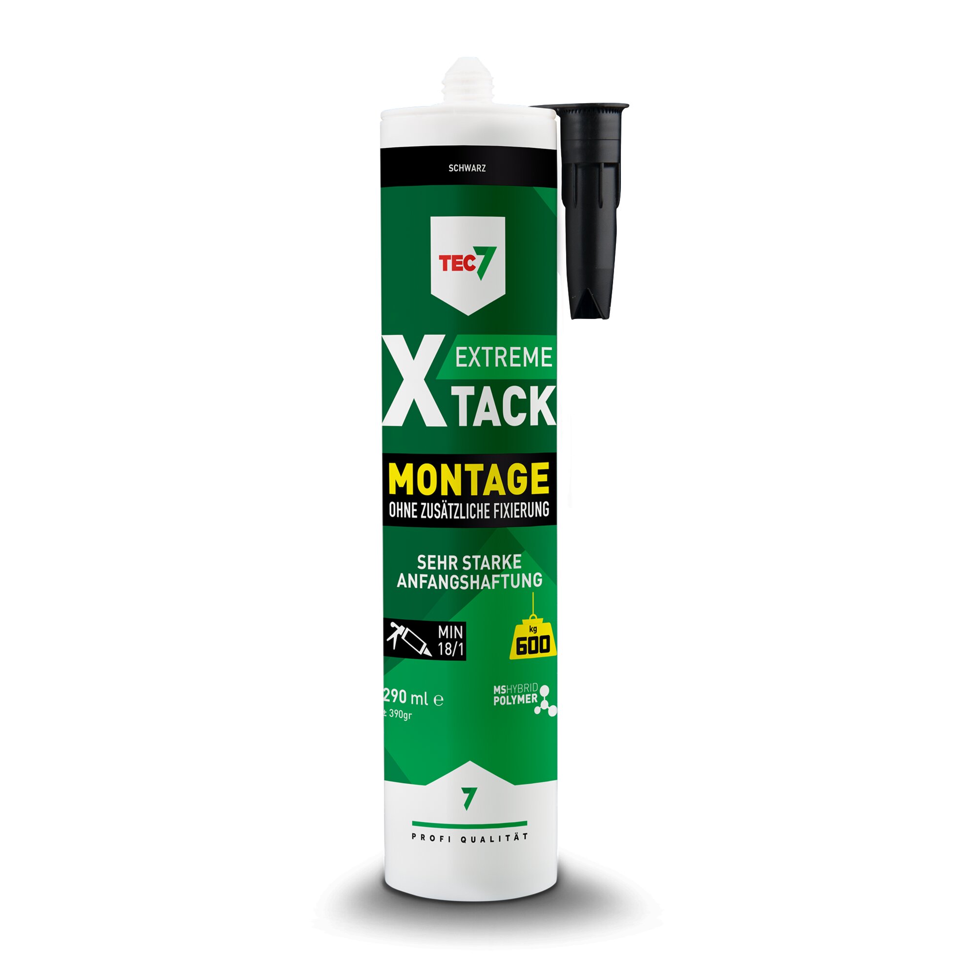 Montagekleber XTACK EXTREME, schwarz, 290 ml