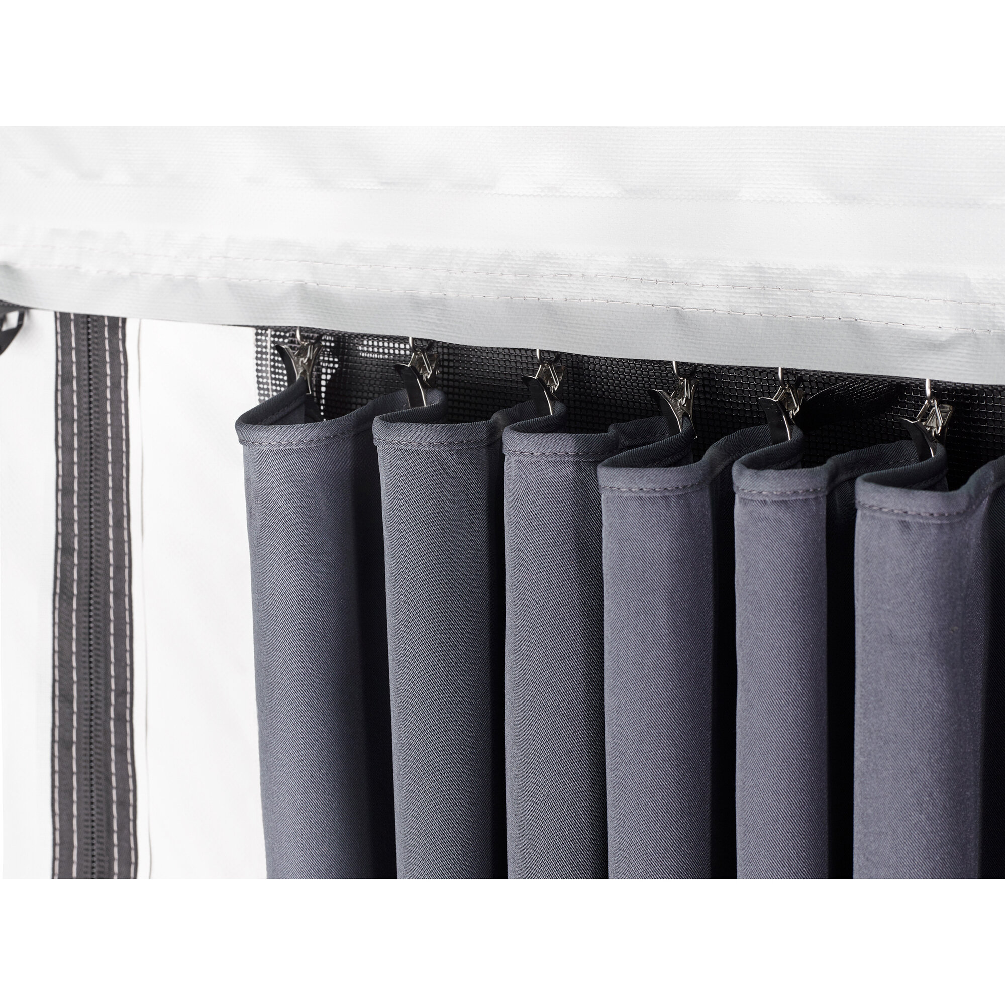 Thule Gardinenset grau Residence G3 425cm
