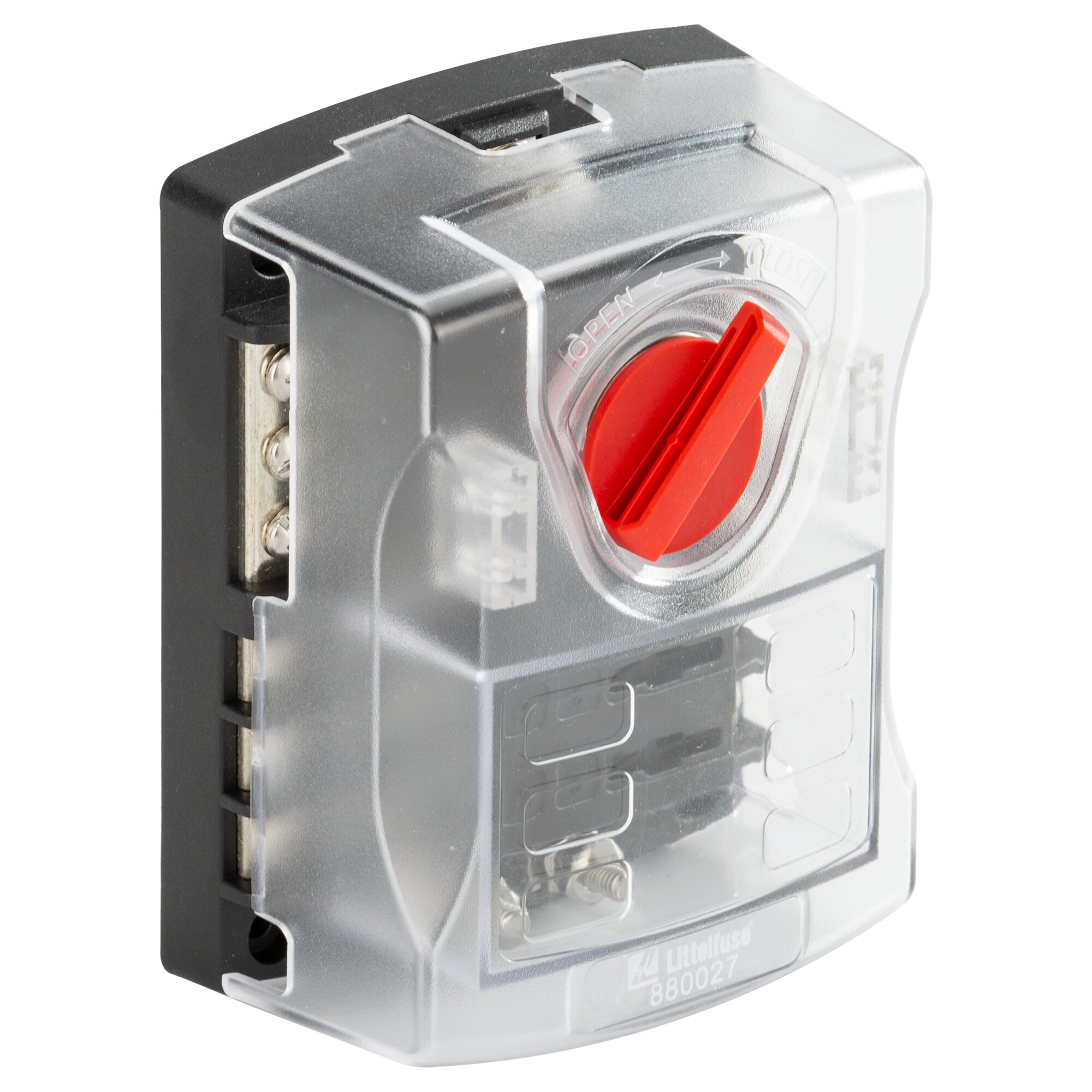 Sicherungsblock ST ATO® Series mit Erdungsschiene, 6, für 6 Sicherungen