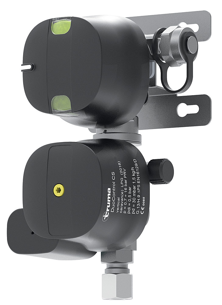 Truma Gasdruckregler DuoControl CS 30mbar vertikal