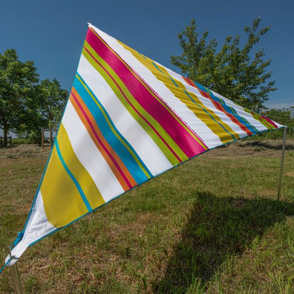 Bent Sonnensegel „Zip Canvas Caribbean, Caribbean stripe Hawaii