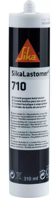 Sika SikaLastomer®-710 schwarz 310ml Abdichtmasse