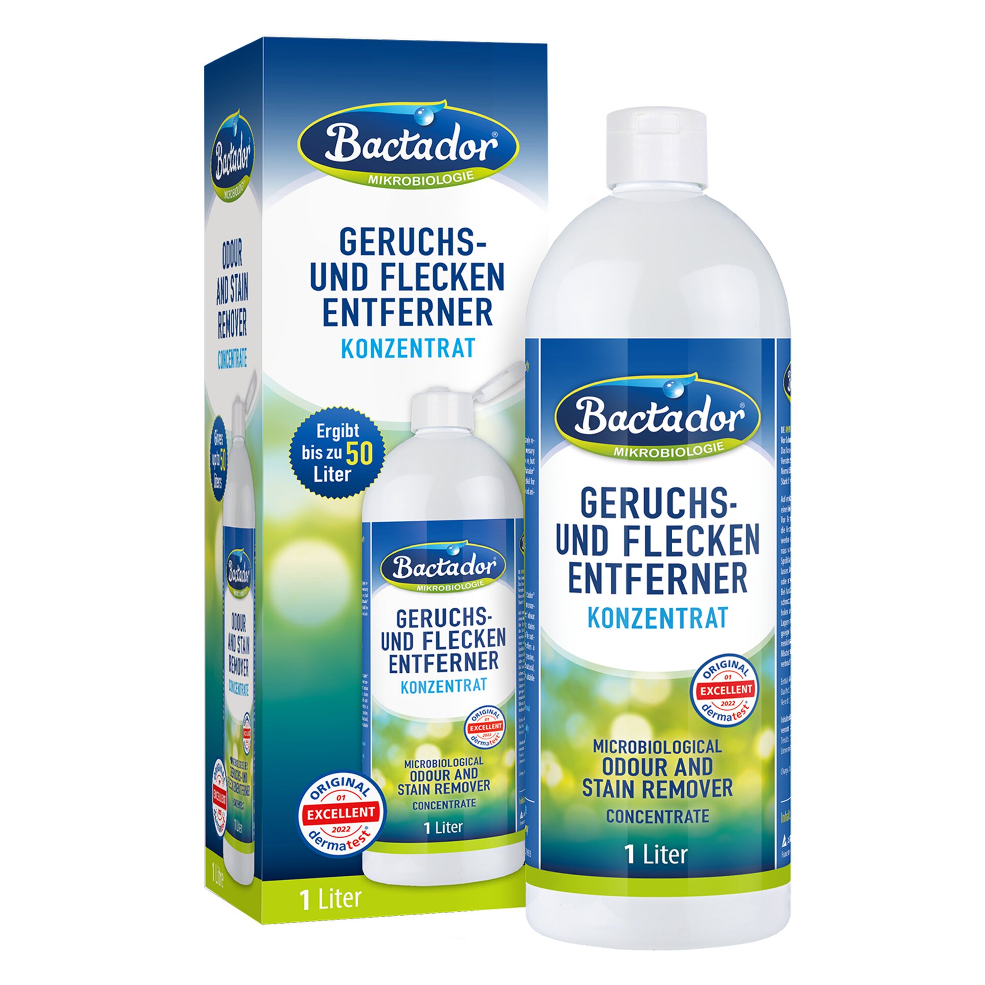 Bactador Geruchs- und Fleckenentferner Bactador, 1 l