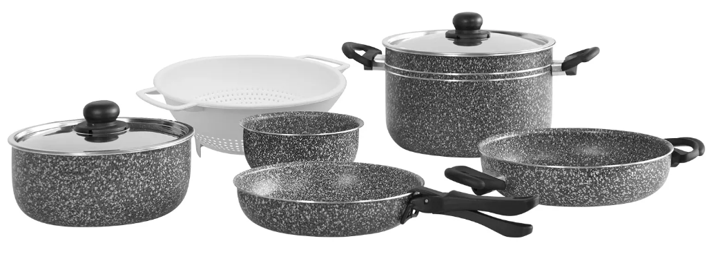Berger Topf-Set STONE ROCK 10tlg.