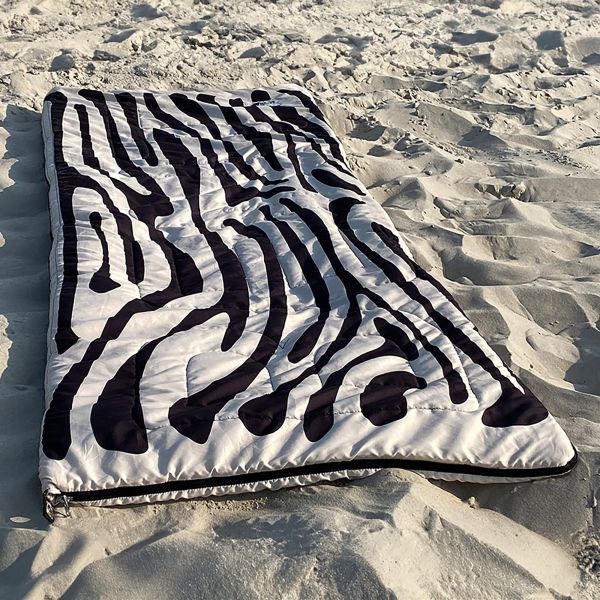 Bent Vanlife Schlafsack Bentcho, Zebra Druck
