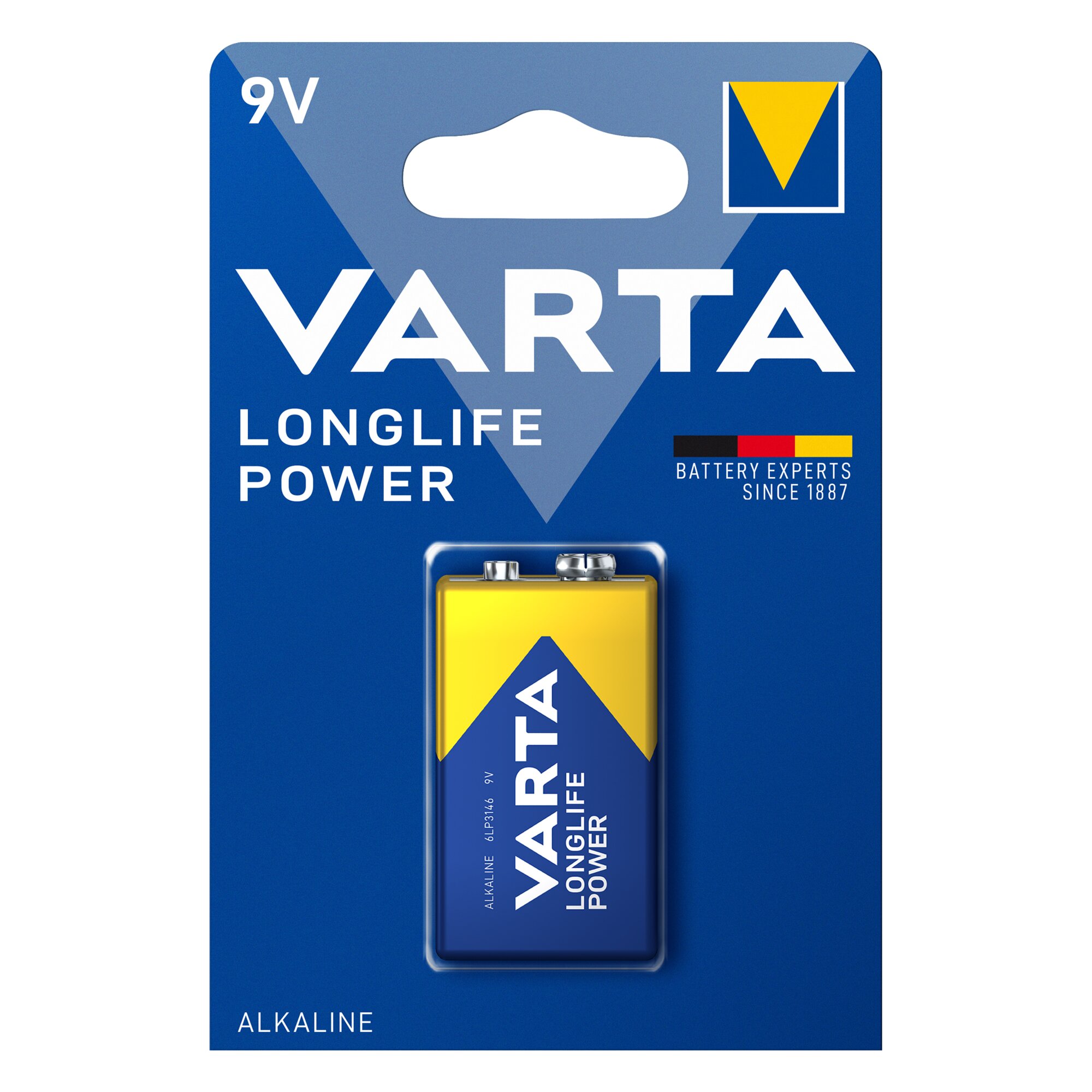 VARTA Batterie Longlife Power 9V BL1