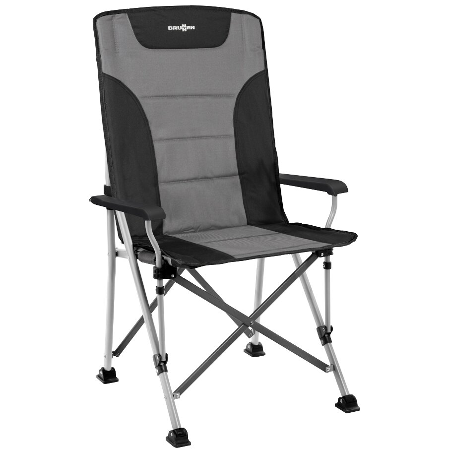 Brunner Faltstuhl Raptor Highback, grau