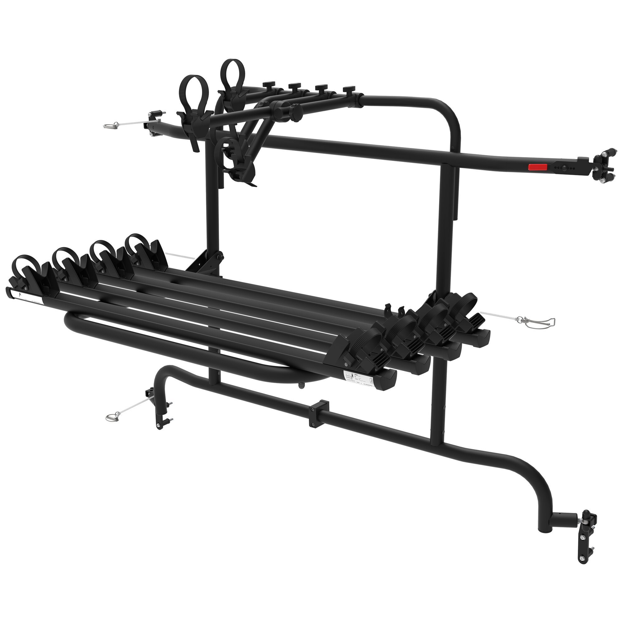EuroCarry Scharnier-Fahrradträger für VW Crafter Gen. 2 und MAN TGE, 4