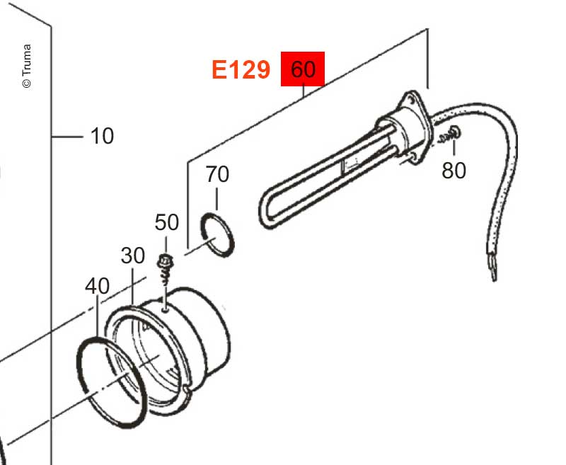 Truma Heizstab komplet mit O-Ring