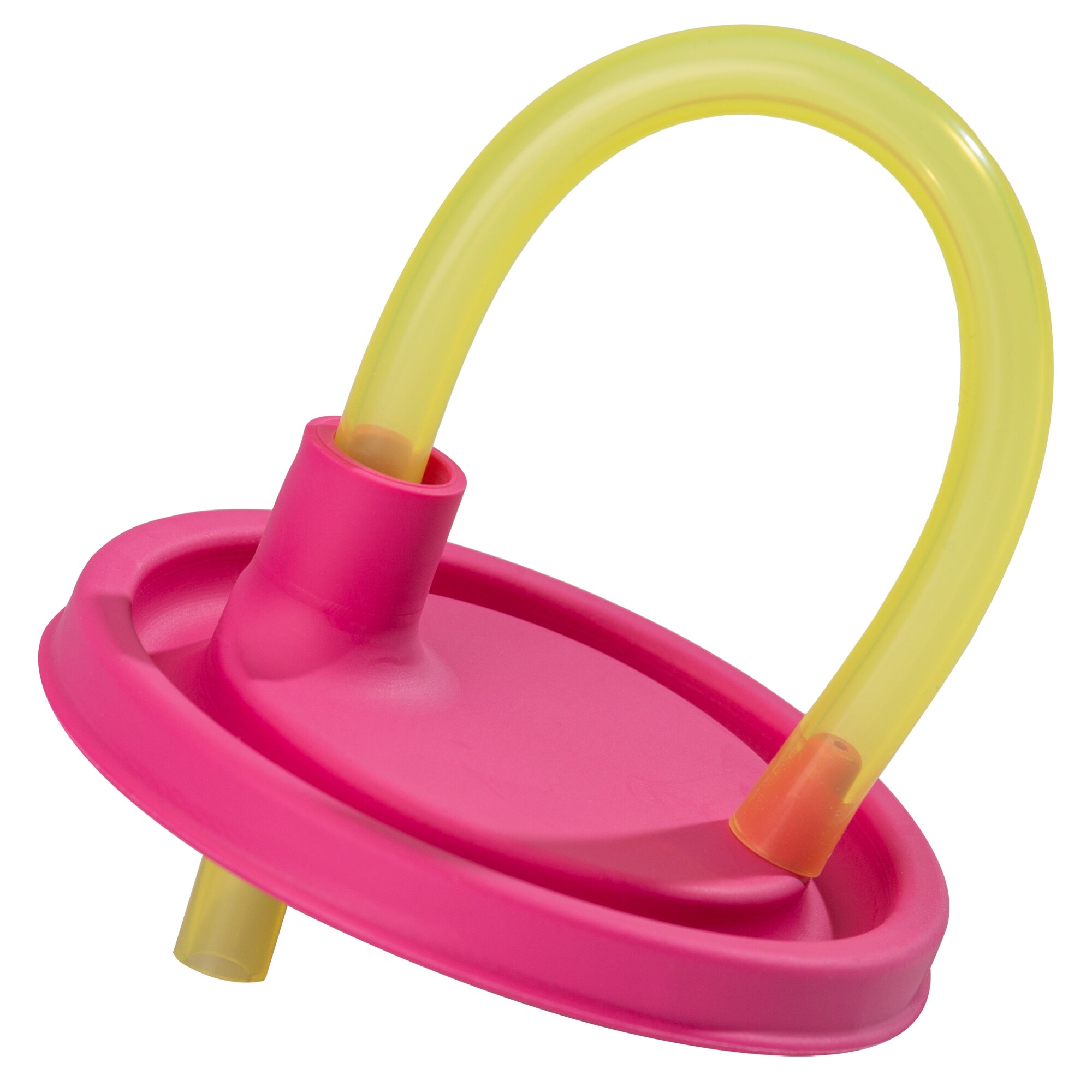 joosiecap Deckel mit Trinkhalm, pink