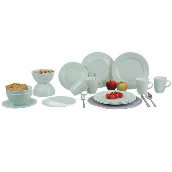 Gimex Geschirrset Royal Line, mint, 16-teilig