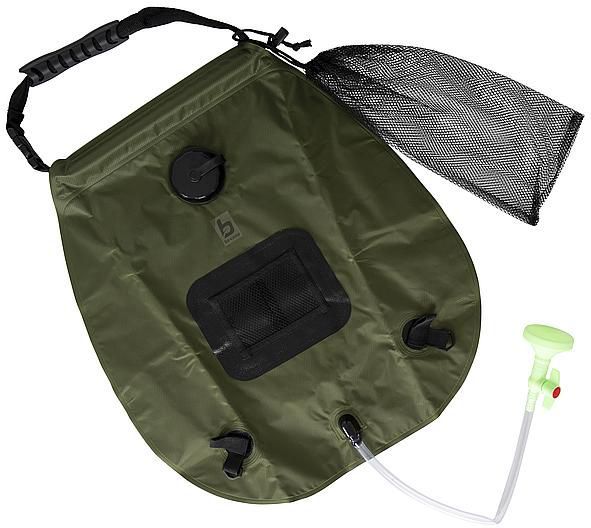 Bo-Camp Solardusche Deluxe mit Temperaturanzeige 20l