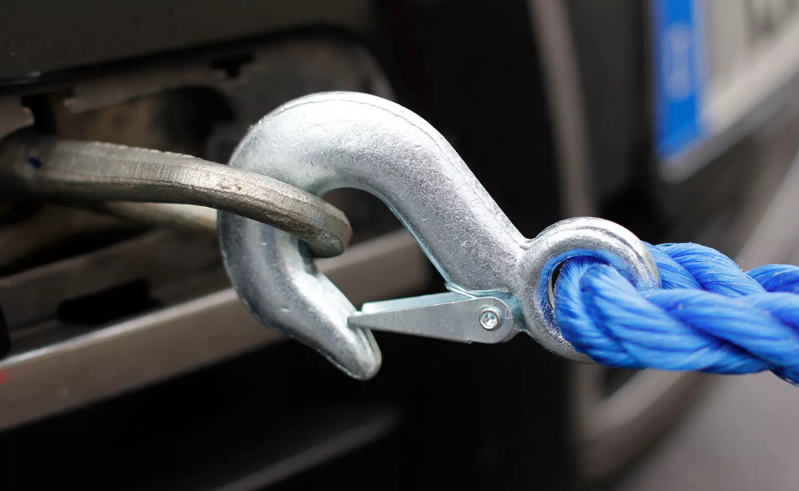 HP Abschleppseil mit Hacken ø20mm / 4m