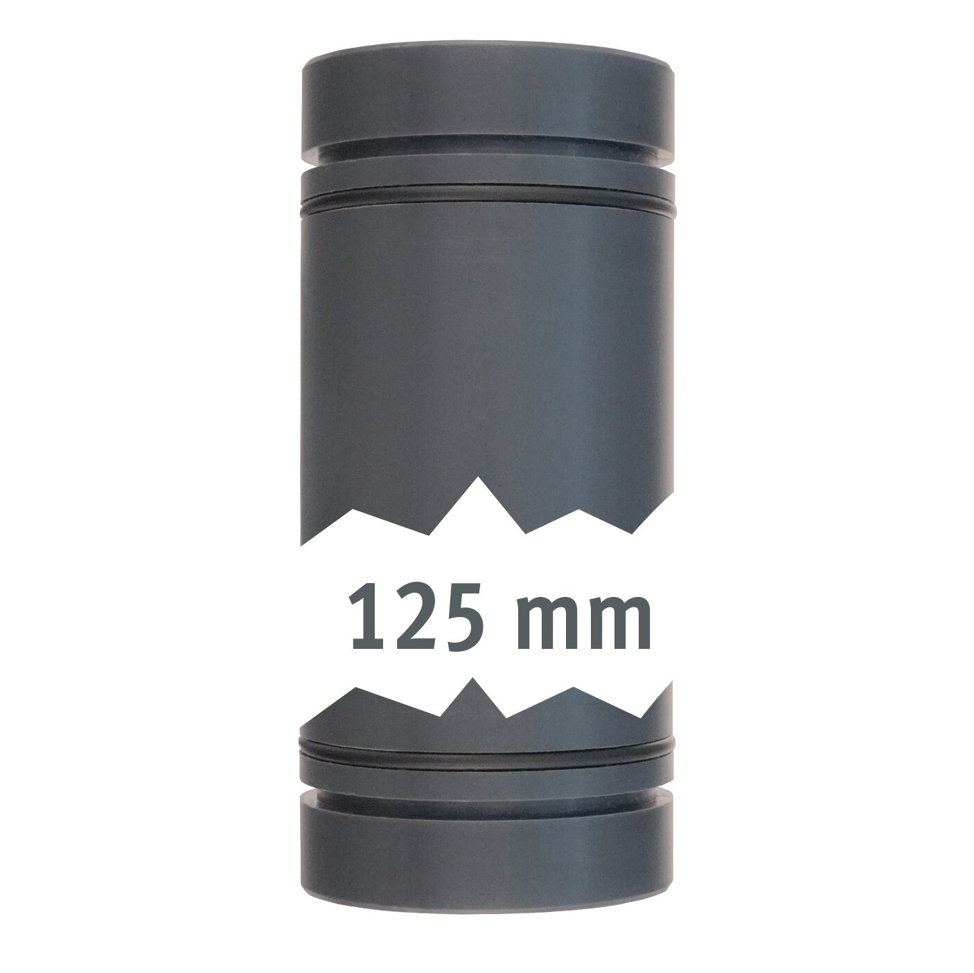 Lilie Rohr ø40mm, beidseitig mit O-Ringen