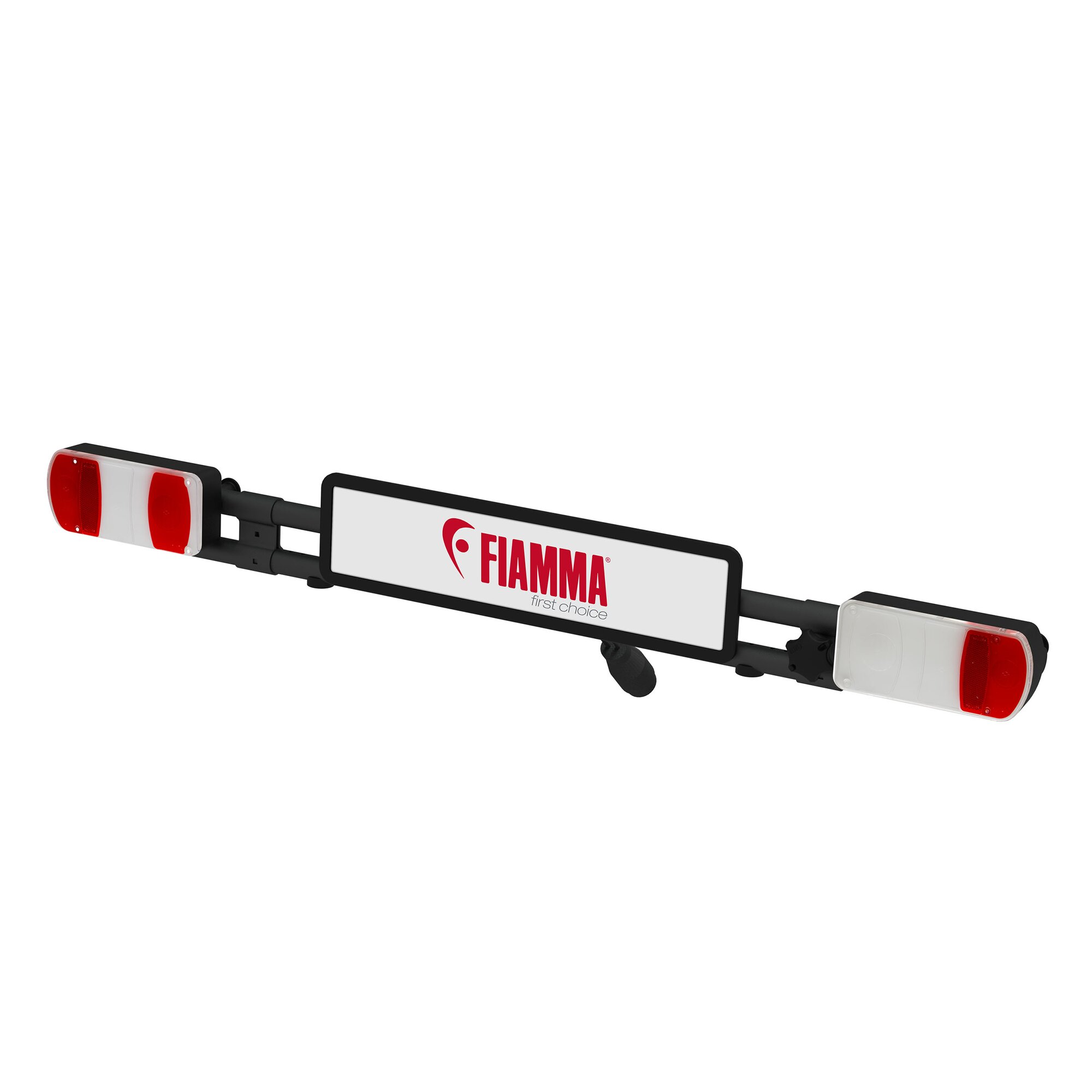 Fiamma Licence Plate Carrier black, Anpassung CB auf Crafter Frame